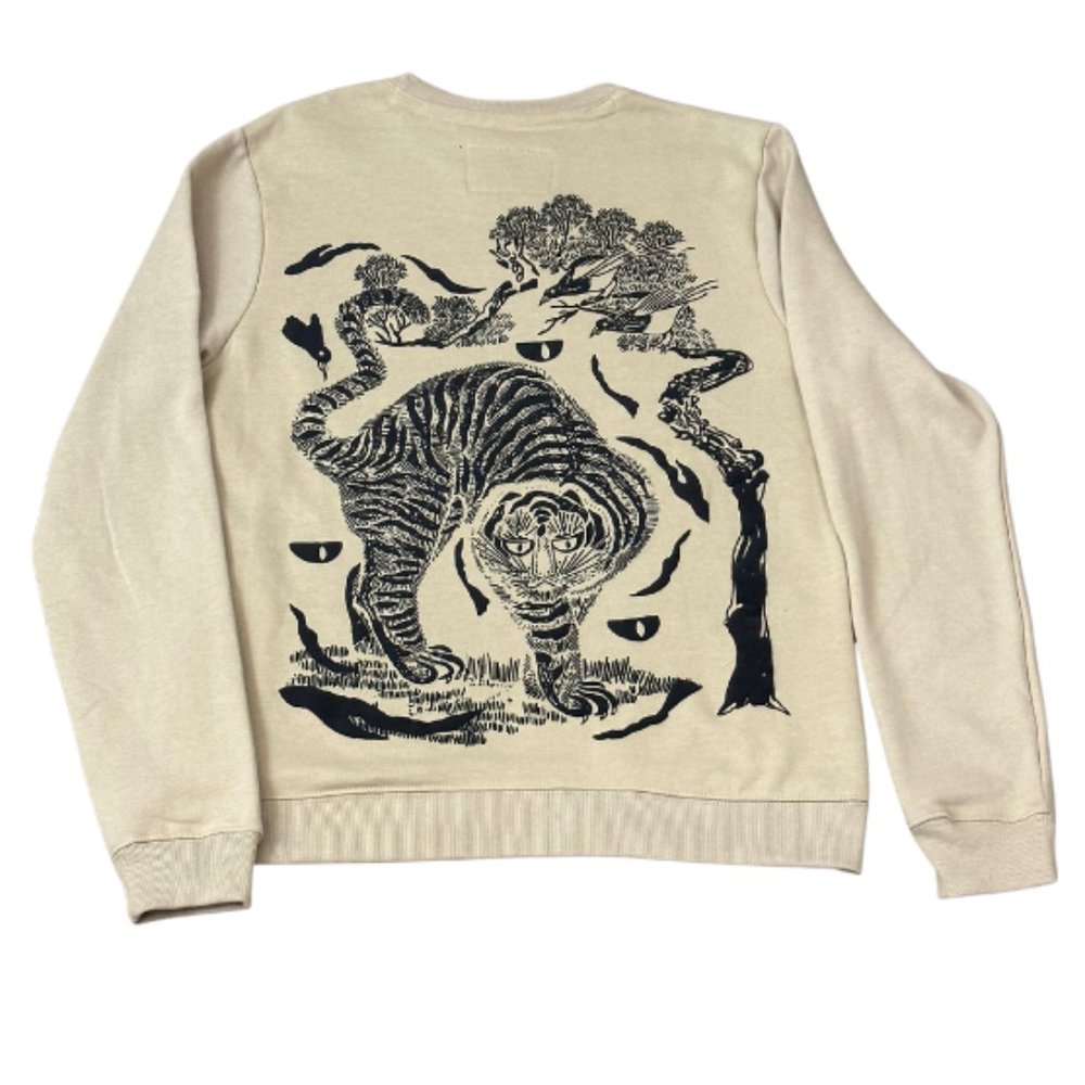 NWT Mens Blind Rooster Japan Sweatshirt Streetwear Athleisure Courage M & L - Picture 2 of 5